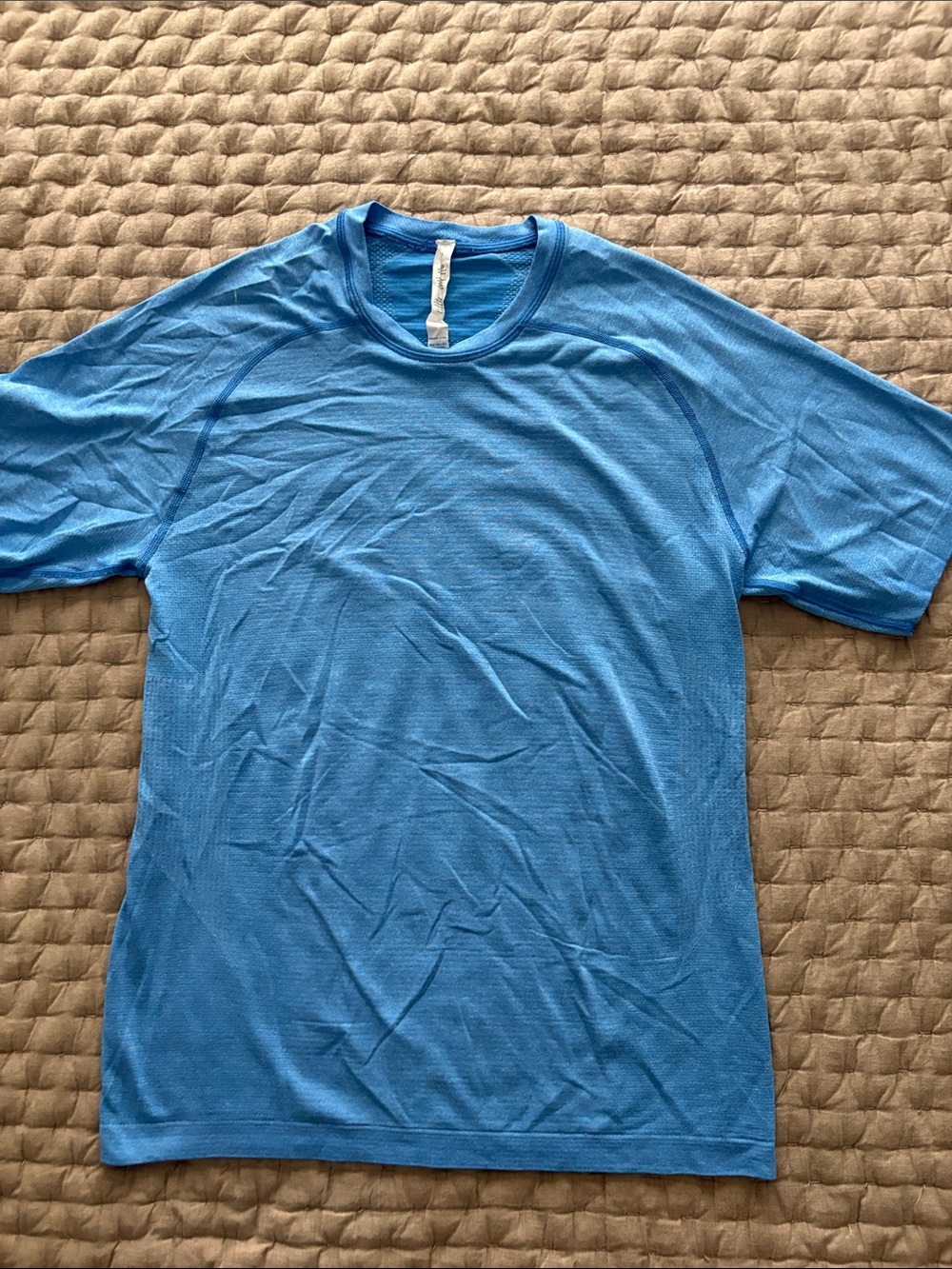 lululemon athletica Men's Short Sleeve Performance Tee - Sky Blue
